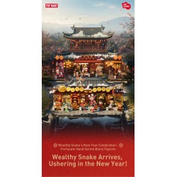POP Mart - Wealthy Snake's New Year Celebration - Fortunate Hand - Vendu par 12