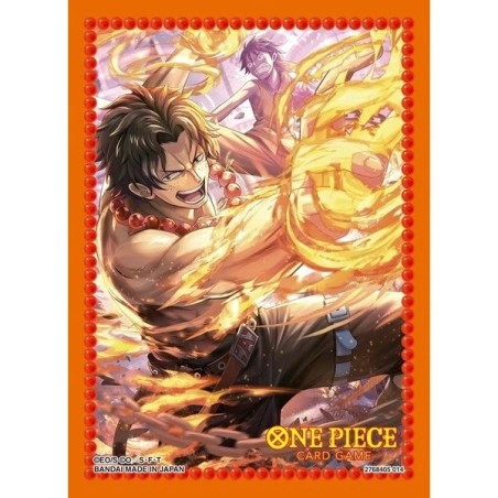 Protèges Cartes - Portgas D. Ace - One Piece - Official Sleeve 10