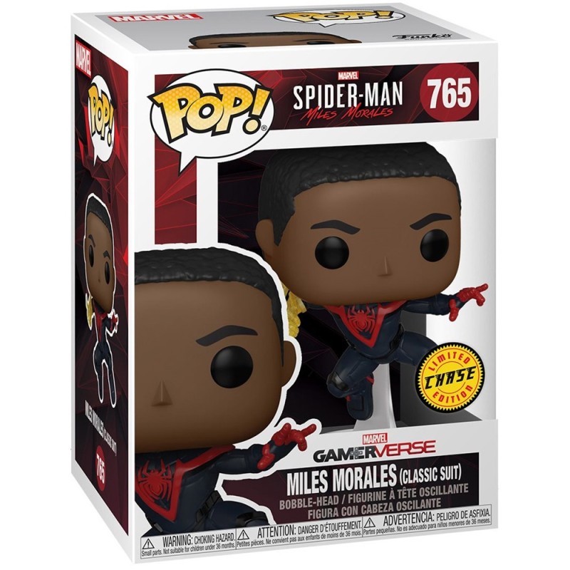 Chase - Miles Morales (Classic Suit) - Spiderman (765) - POP Marvel 