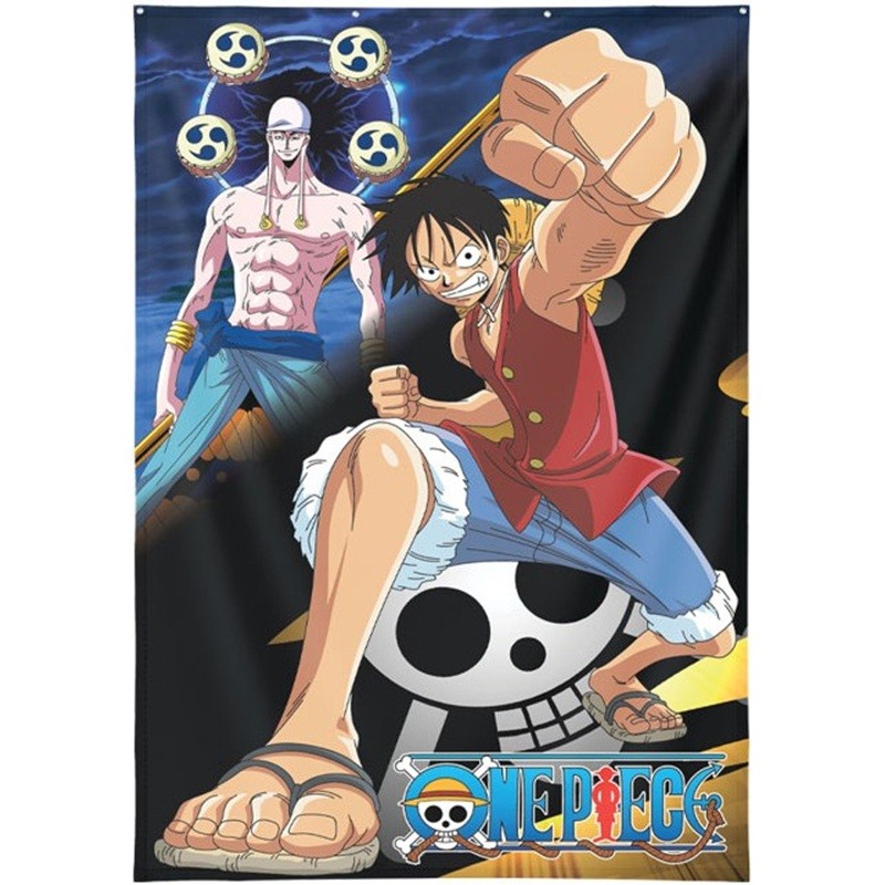 Rideau - Ener et Luffy - One Piece
