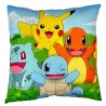 Coussin - Starter Kanto & Pikachu - Pokemon - 40x40 