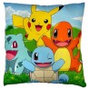 Coussin - Starter Kanto & Pikachu - Pokemon - 40x40 