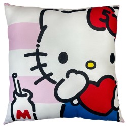 Coussin - Kitty (Coeur) - Sanrio - 40x40 