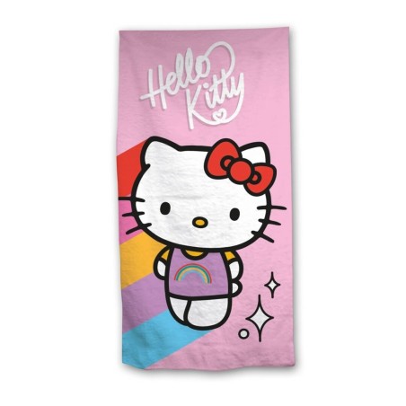 Linge - Hello Kitty arc-en-ciel - Hello Kitty