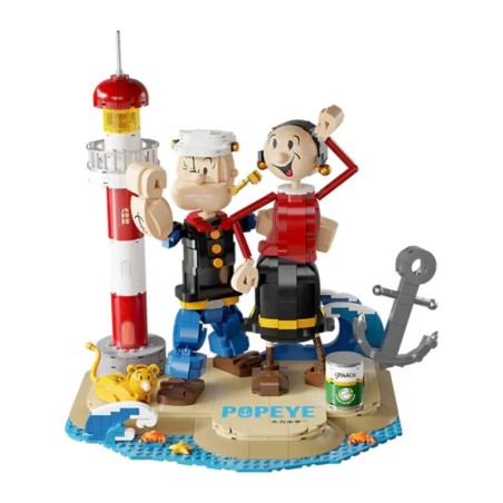 Set de Construction - Popey & Olive Oyl - Popeye