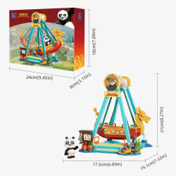 Set de Construction - Pirate ship ride