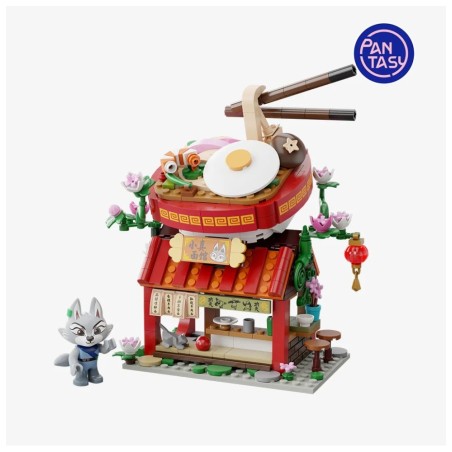 Set de Construction - Kungfu Panda Mini Street View - Zhen's Ramen Stall