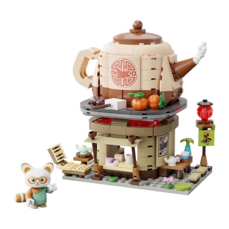 Set de Construction - Kungfu Panda Mini Street View - Shifu's Tea Stall
