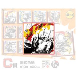 Shikishi - Saitama (Lot C) - It Ended with One Punch Again - One Punch Man - Ichibanshô BNP56371