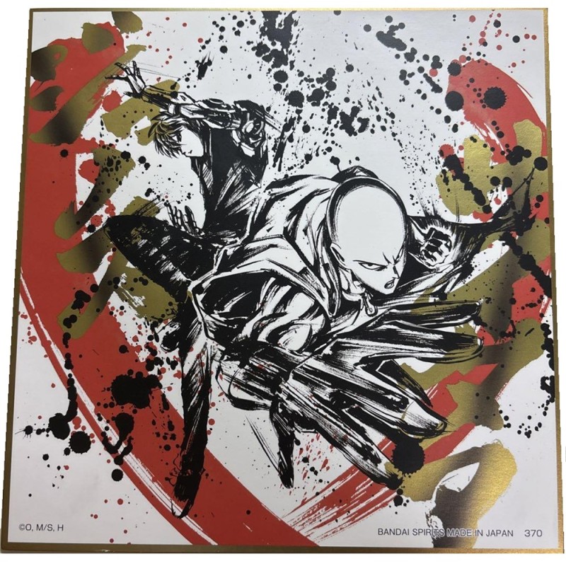 Shikishi - Genos & Saitama (Lot C) - It Ended with One Punch Again - One Punch Man - Ichibanshô BNP56371