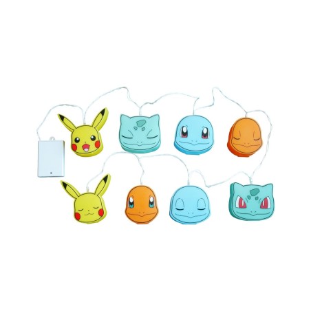 Guirlande Lumineuse - Pikachu & Starters - Pokemon