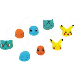 Guirlande Lumineuse - Pikachu & Starters - Pokemon