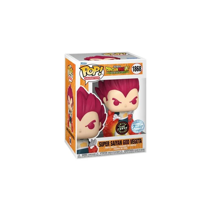 CHASE - Super Saiyan God Vegeta - Dragon Ball (1868) - POP Animation - Special Edition