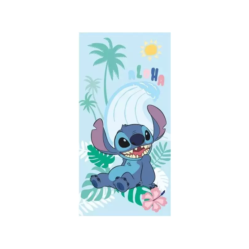 Linge de plage - Stitch Aloha - Lilo et Stitch