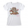 T-shirt - Pusheen - Eat Dessert first - L Femme 