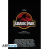 Poster - Affiche film - Jurassic Park - Roulé et filmé