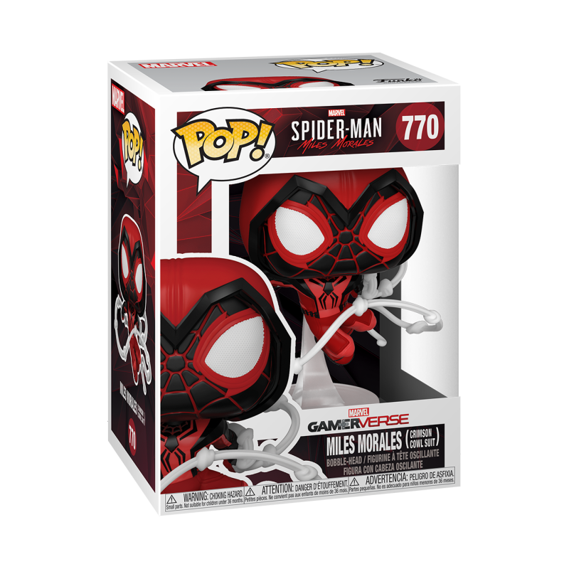 Miles Morales (Crimson Cowl Suit) - Spiderman (770) - POP Marvel