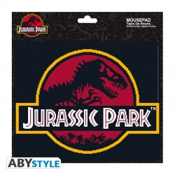 Tapis de souris - Jurassic Park - Pixel logo