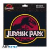 Tapis de souris - Jurassic Park - Pixel logo