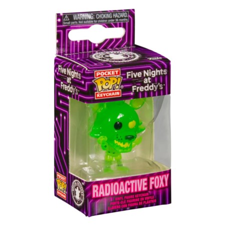 Radioactive Foxy - Five Nights at Freddy's - POP Pocket Keychain