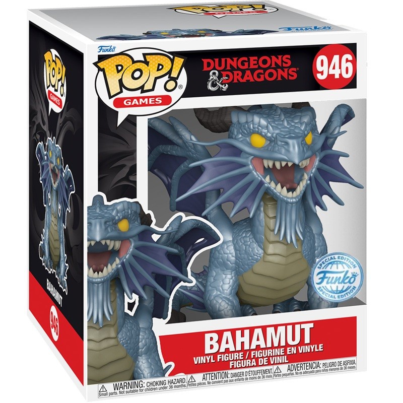 Bahamut - Donjons et Dragons (946) - POP Animation - Oversize