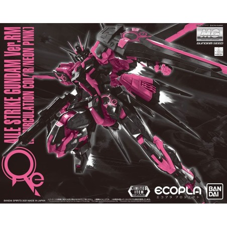 Master Grade - Aile Strike Ver.RM (Neon Pink) - Gundam : Seed