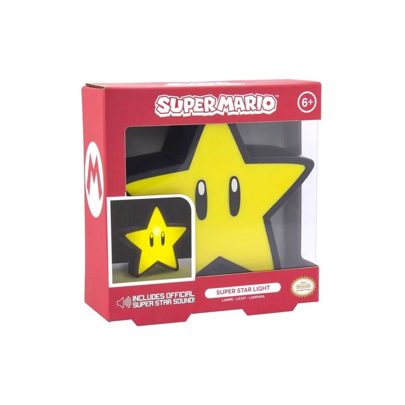 Lampe - Super Mario - Super Star