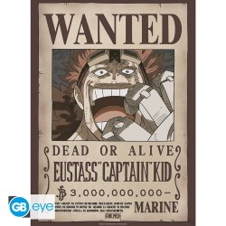 Set 2 Chibi Poster - Wanted Law et Kid - One Piece