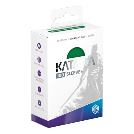 Protèges Cartes 100 pièces - Katana - Standard - Jade Garden