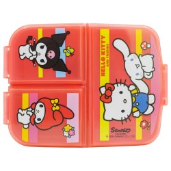 Boite à Repas - Kitty and Friends - Sanrio - Multi Compartiments