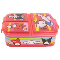 Boite à Repas - Kitty and Friends - Sanrio - Multi Compartiments