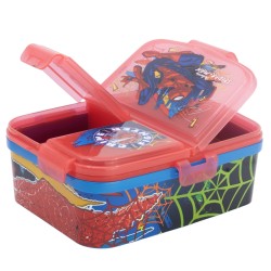 Boite à Repas - Crime Fighter - Spiderman - Multi Compartiments XL
