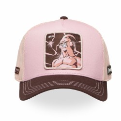 Casquette Trucker Premium - Buu (Marron/Rose) - Dragon Ball Z - U Unisexe 