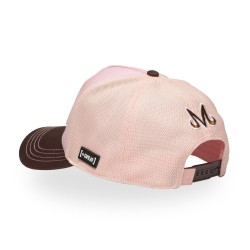 Casquette Trucker Premium - Buu (Marron/Rose) - Dragon Ball Z - U Unisexe 