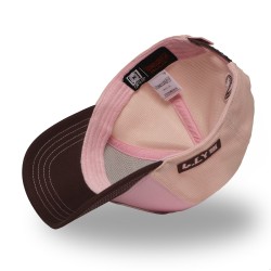 Casquette Trucker Premium - Buu (Marron/Rose) - Dragon Ball Z - U Unisexe 