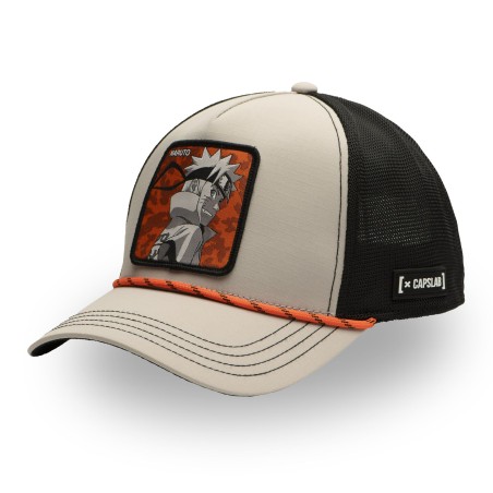 Casquette Trucker Premium - Naruto Hokage (Gris) - Naruto Shippuden - U Unisexe 