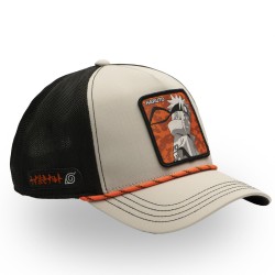 Casquette Trucker Premium - Naruto Hokage (Gris) - Naruto Shippuden - U Unisexe 