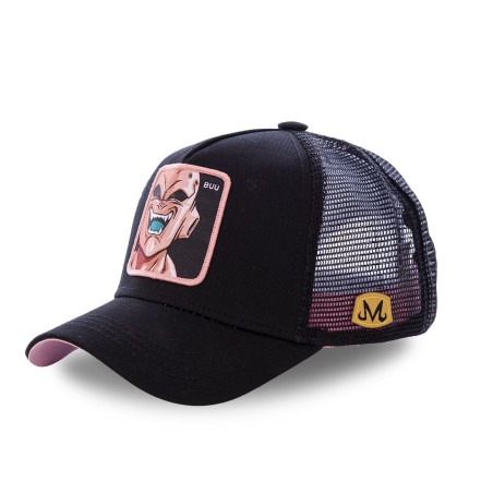 Casquette Trucker - Kid Buu Smile (Noir) - Dragon Ball Z - U Unisexe 