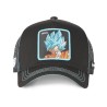 Casquette Trucker - Goku SSJ God SSJ (Noir) - Dragon Ball Super - U Unisexe 