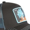 Casquette Trucker - Goku SSJ God SSJ (Noir) - Dragon Ball Super - U Unisexe 