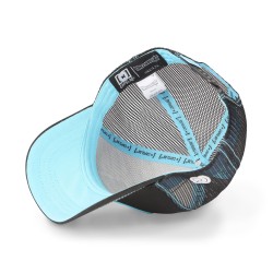 Casquette Trucker - Goku SSJ God SSJ (Noir) - Dragon Ball Super - U Unisexe 
