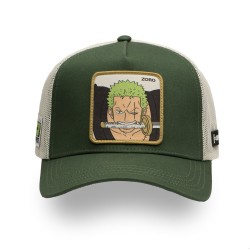 Casquette Trucker - Zoro Attack (Vert) - One Piece - U Unisexe 