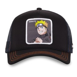 Casquette Trucker Premium - Naruton (Noir) - Naruto Shippuden - U Unisexe 