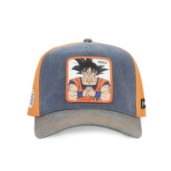 Casquette Baseball - Goku Ready (Gris/Bleu) - Dragon Ball Z - U Unisexe 