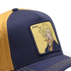 Casquette Baseball - Sanji in teh Wind (Bleu) - One Piece - U Unisexe 