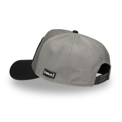 Casquette Trucker Premium - Straw Hat Crew (Noir/Gris) - One Piece - U Unisexe 