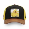 Casquette Baseball - Hello Pikachu (PU Marron/Noir) - Pokemon - U Unisexe 