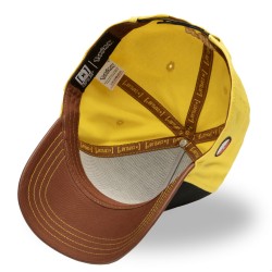 Casquette Baseball - Hello Pikachu (PU Marron/Noir) - Pokemon - U Unisexe 
