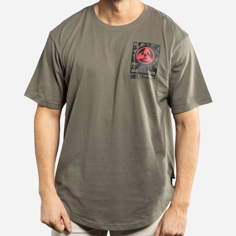 T-shirt - Kakashi Hatake (Kaki) - Naruto Shippuden - S Unisexe 