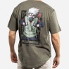 T-shirt - Kakashi Hatake (Kaki) - Naruto Shippuden - L Unisexe 
